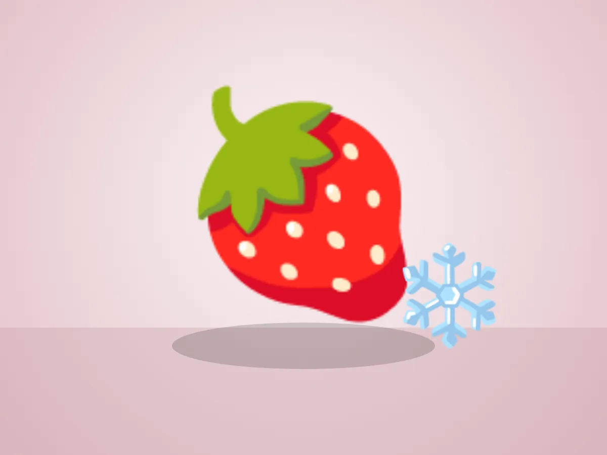 Maline, smrznute